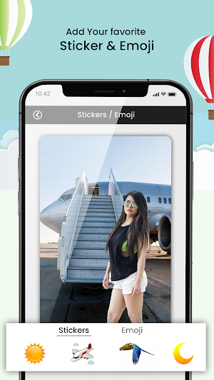 Aeroplane Photo Editor Frames Screenshot 3