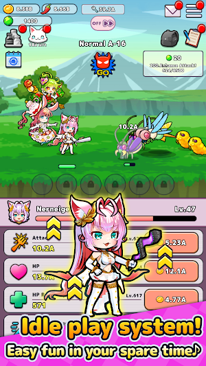 Snacky Girls! Screenshot 1