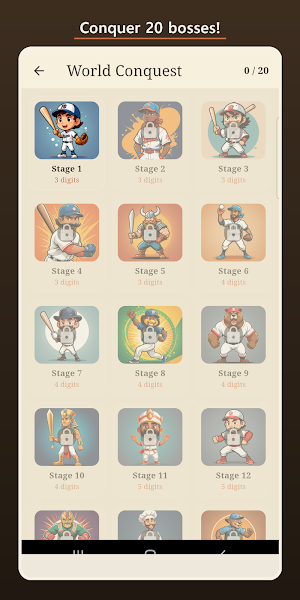 Number Baseball - Bulls & Cows Screenshot 1