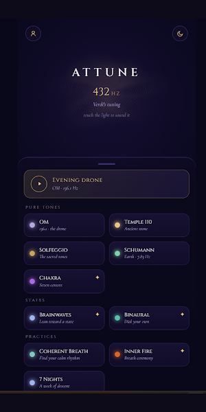 Attune: Healing Frequencies Screenshot 0