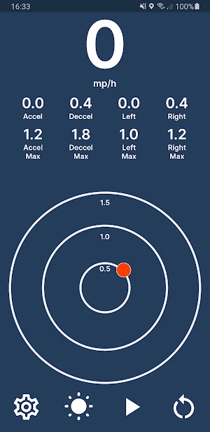 ForceTone - Speed & G-meter Screenshot 1