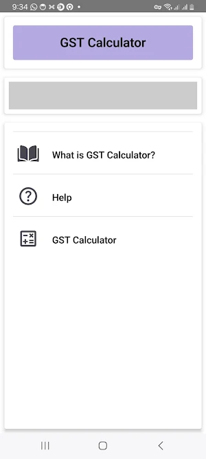 GST Calculator Screenshot 0