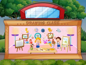 High School Doll House Decoration Screenshot 2