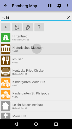 Bamberg Offline City Map Screenshot 3