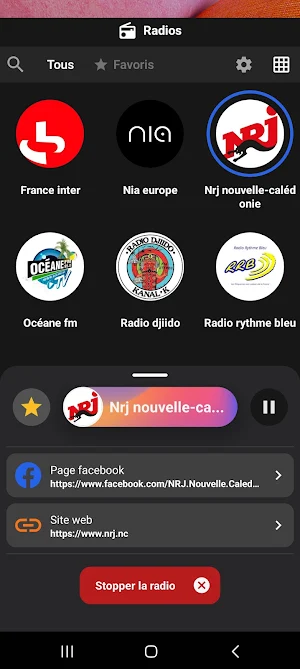 Radio Nouvelle-Calédonie FM Screenshot 1
