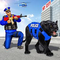 US Police Panther Crime Chase Gangster Shooting