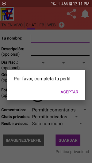 FRANCISCO TV Screenshot 1