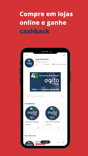 AgitoShop -  CashBack Screenshot 1