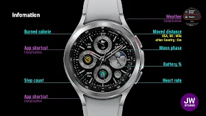 JW056 jwstudio watchface Screenshot 1