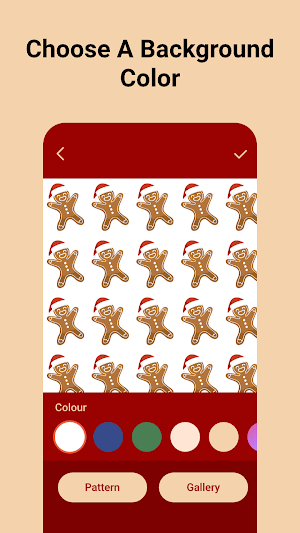 Christmas Wallpaper Pattern Screenshot 1