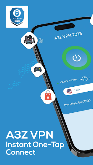 A3Z VPN 2023 - Secure Proxy Screenshot 0