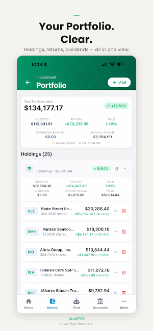 UseKYN:Money Tracker & Planner Screenshot 3
