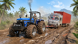 Indian Desi Farming Tractor 3D Screenshot 1