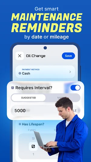 Car Maintenance Schedule Auto Screenshot 2