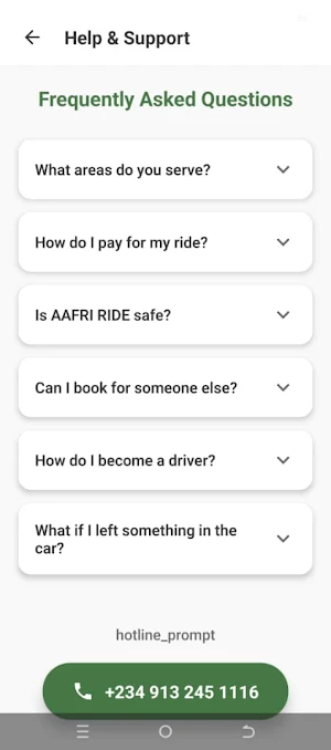 AAFRIRIDE Screenshot 0