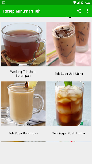Resep Minuman Teh Screenshot 3