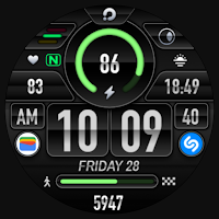 PRADO 11 Digital Watch Face