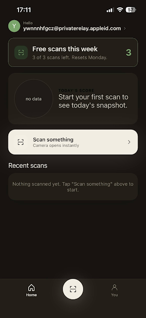 Yavo: Food Scanner Screenshot 0