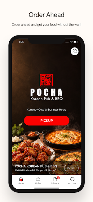 POCHA KOREAN PUB & BBQ Screenshot 0