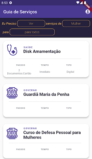 Santos Mulher Screenshot 0
