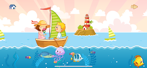 FISH sea animal games for kids Screenshot 2