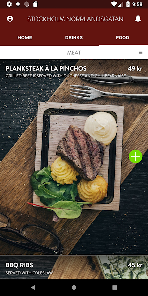 Pinchos - The app restaurant Screenshot 1