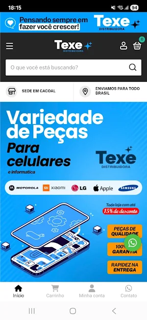 Texe Distribuidora Screenshot 0