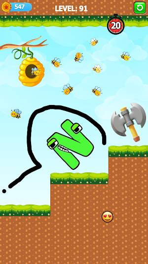 Draw To Save Alphabet Rescue Screenshot 2