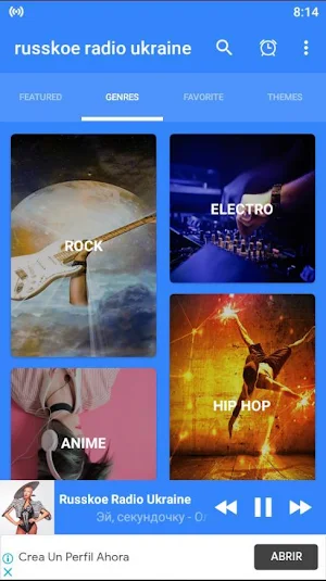 UA russkoe radio ukraine Screenshot 2