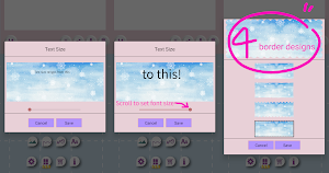 Sticky Memo Notepad Winter Screenshot 3