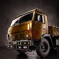 Military kamaz driving 3D
