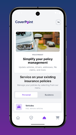 CoverPoint Insurance Screenshot 2