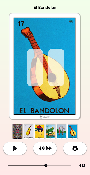 Baraja Lotería Mexicana. Screenshot 1
