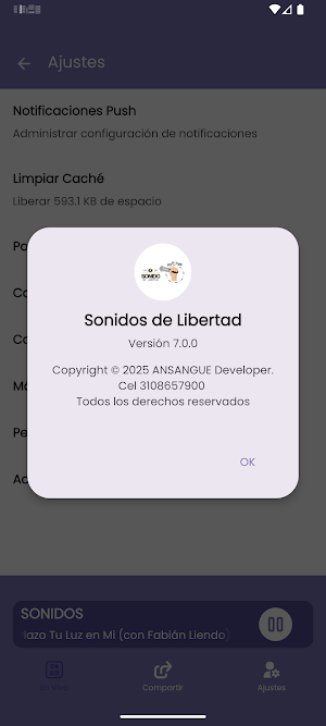 SONIDOS DE LIBERTAD Screenshot 2