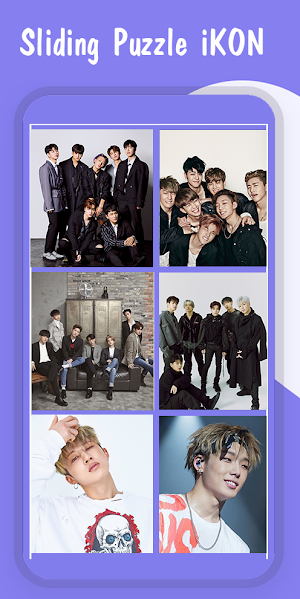 Sliding Puzzle iKON Challenge Screenshot 0