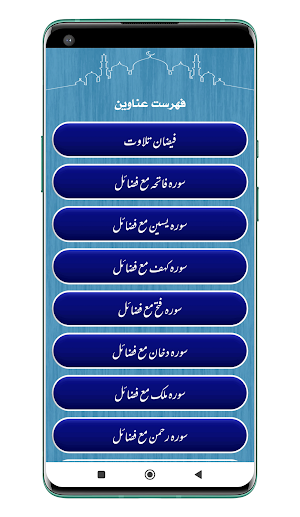 Madani Panjsurah مدنی پنج سورہ Screenshot 2