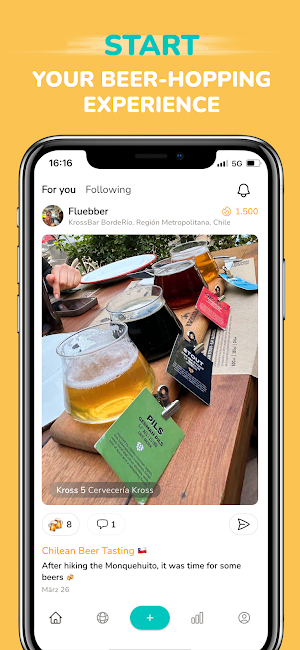 Beerhop – Your Beer Community Screenshot 0