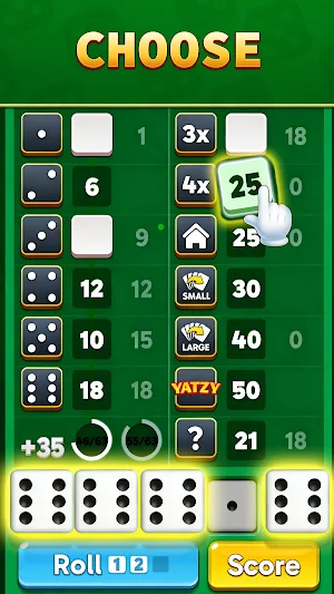 Yatzy Roll: Classic Dice Game Screenshot 2