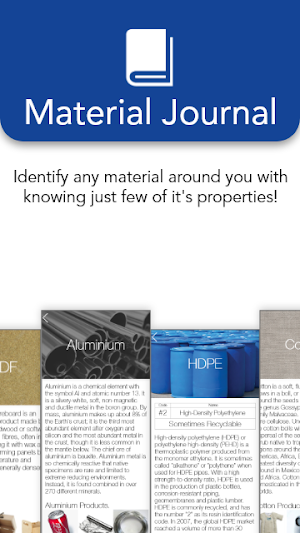 Material Journal Screenshot 0