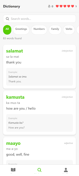Tuon: Learn Aklanon Screenshot 1