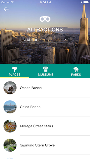San Francisco Travel Guide Screenshot 1