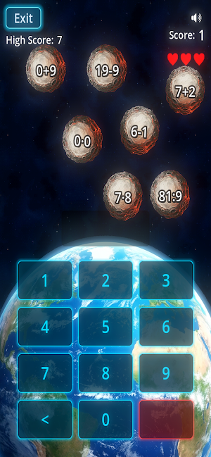 MathStar - Earth Defender Screenshot 2