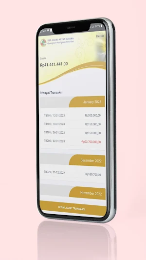 Agung Artha Mobile Screenshot 1
