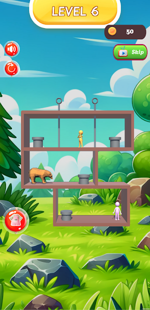 Brainy Rescue: Love & Gold Screenshot 0