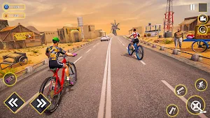 Xtreme BMX Traffic Tour Racing Screenshot 1
