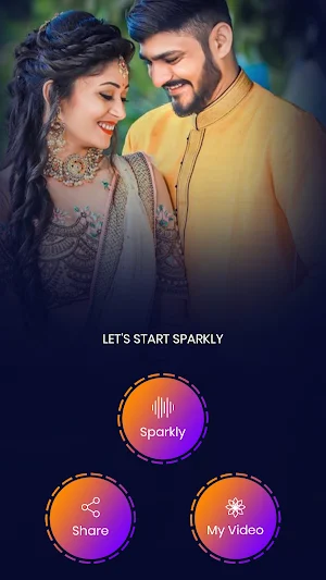Sparkly : Photo Video Maker, Status Maker Screenshot 1