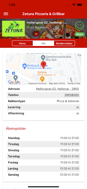 Zetuna Pizzaria & Grillbar Screenshot 1