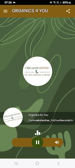 Organic 4 you Screenshot 0