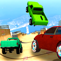 Slippery Slope Car Destruction