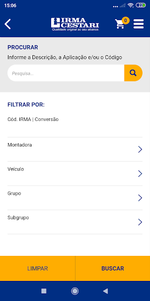 Irma Cestari - Catálogo Screenshot 1